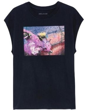 Zadig & Voltaire T-Shirt Cecilia - Blue
