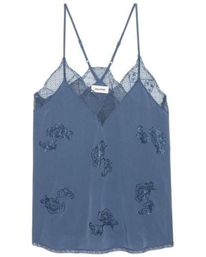 Zadig & Voltaire Top Christy - Blue