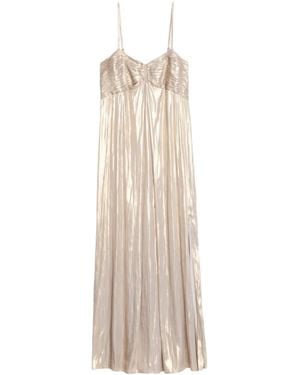 Zadig & Voltaire Dress Rippie Satin - Natural