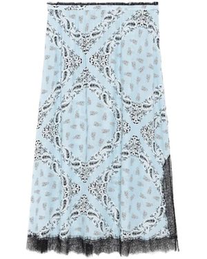 Zadig & Voltaire Jarvis Skirt - Blue