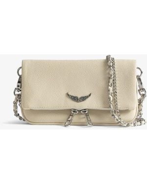 Zadig & Voltaire Rock Nano Clutch - Natural