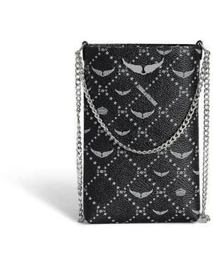 Zadig & Voltaire Rock Phone Pouch - Black