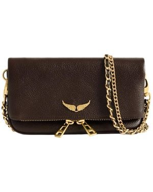 Zadig & Voltaire Rock Mini Clutch - Brown