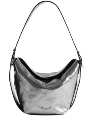 Zadig & Voltaire Baby Jane Vintage Metal Bag - White