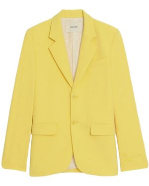 Zadig & Voltaire Blazer Vanille - Yellow