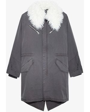 Zadig & Voltaire Kidea Parka - Gray