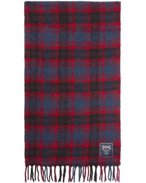 Zadig & Voltaire Scarf Joan Tartan - Purple