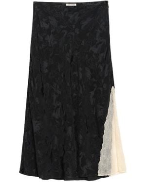 Zadig & Voltaire Jayla Skirt 100% Silk - Black