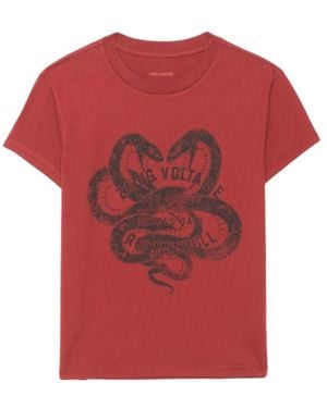 Zadig & Voltaire Walk T-Shirt - Red