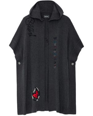 Zadig & Voltaire Inna Cardigan 100% Cashmere - Black