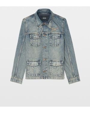 Zadig & Voltaire Lienna Denim Jacket - Blue