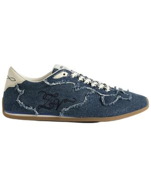 Zadig & Voltaire Denim Dance Trainers - Blue