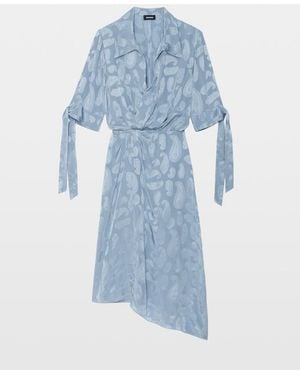 Zadig & Voltaire Rhani Silk Dress - Blue