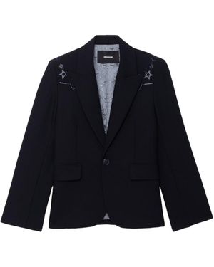 Zadig & Voltaire Vavy Blazer - Blue