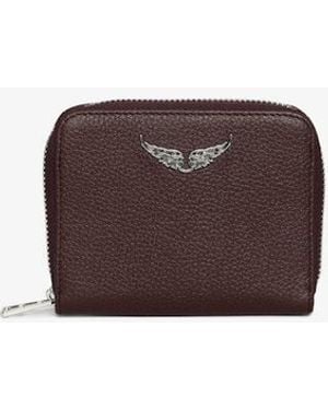 Zadig & Voltaire Mini Zv Wallet - Purple