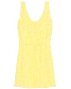 Zadig & Voltaire Dress Renza 100% Silk - Yellow