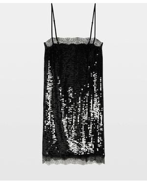 Zadig & Voltaire Ridars Sequin Dress - Black
