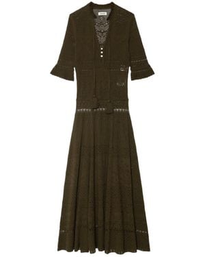 Zadig & Voltaire Dress Memphis - Green