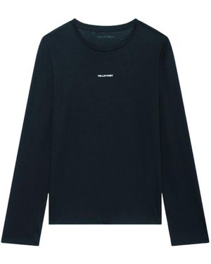 Zadig & Voltaire Terry T-Shirt - Blue