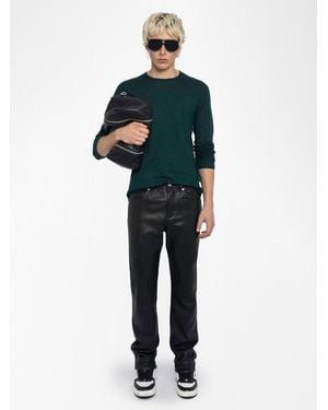 Zadig & Voltaire Jumper Teiss 100% Cashmere - Blue
