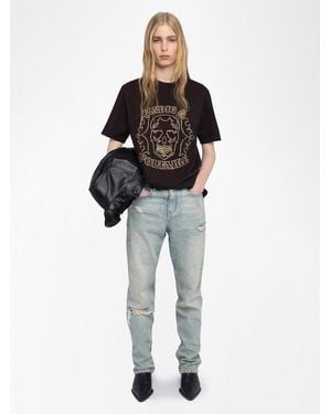 Zadig & Voltaire Edwin T-Shirt - Brown