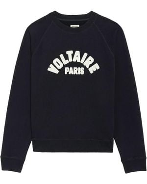 Zadig & Voltaire Sweatshirt Sunco - Blau