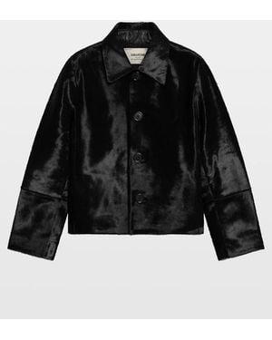 Zadig & Voltaire Lessa Leather Jacket - Black