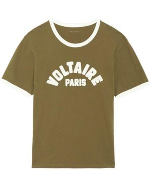Zadig & Voltaire Woody T-Shirt - Green