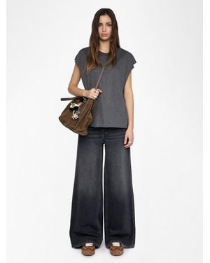 Zadig & Voltaire Tanktop Cloe - Blau