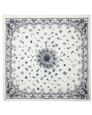 Zadig & Voltaire Pañuelo Debbie Bandana 65 - Metálico