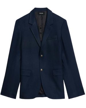 Zadig & Voltaire Vanilleh Blazer - Blue