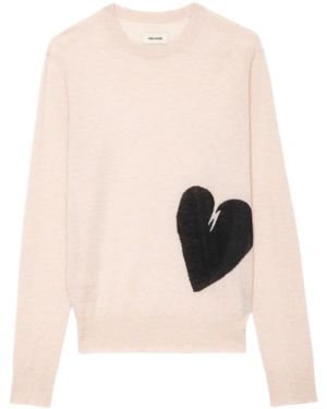 Zadig & Voltaire Pravis Jumper 100% Cashmere - Pink