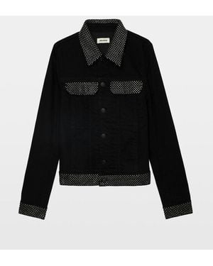 Zadig & Voltaire Kioky Denim Jacket - Black