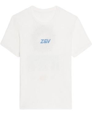 Zadig & Voltaire T-Shirt Tommy - White