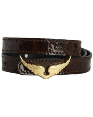 Zadig & Voltaire Rock Bracelet 100% Leather - White