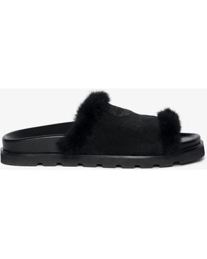 Zadig & Voltaire Mules teddy bare shearling - Noir