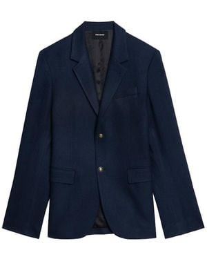 Zadig & Voltaire Blazer Vanilleh - Blau