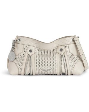 Zadig & Voltaire Sunny Mood Studs Bag - Grey