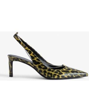 Zadig & Voltaire First Night Court Shoes - Metallic