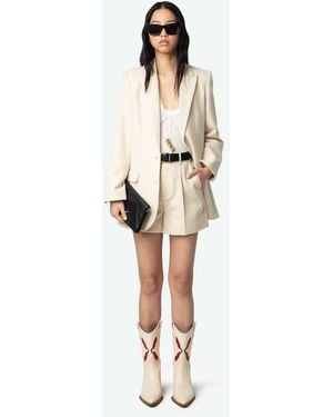 Zadig & Voltaire Shorts Puras - White