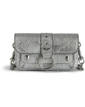 Zadig & Voltaire Kate Wallet Wild Bag - Grey