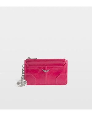 Zadig & Voltaire Sunny Card Holder - Pink