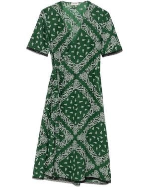 Zadig & Voltaire Reforme Dress 100% Silk - Green