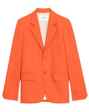 Zadig & Voltaire Blazer Vanille - Orange