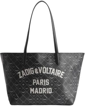 Zadig & Voltaire Z Shopper Xl Resort Madrid Bag - Black
