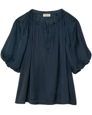 Zadig & Voltaire Teko Blouse - Blue