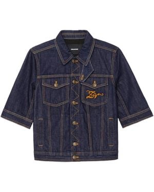 Zadig & Voltaire Kyo Denim Jacket - Blue