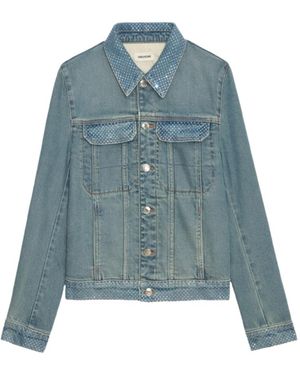 Zadig & Voltaire Kioky Denim Jacket - Blue