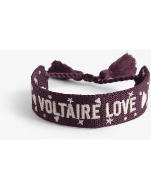 Zadig & Voltaire Zadig Woven Voltaire Bracelet - White