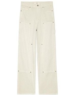 Zadig & Voltaire Perry Trousers - Natural